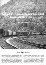 PRR "Largest Locomotive Fleet," Page 39, 1964